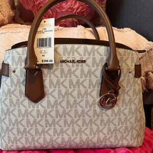 Michael Kors Lynn Vanilla Satchel